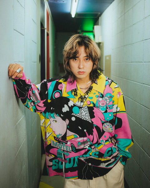 南国リゾート倶楽部 L/S SHIRT