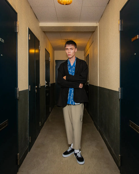 WATARIDORI L/S SHIRT / BLUE