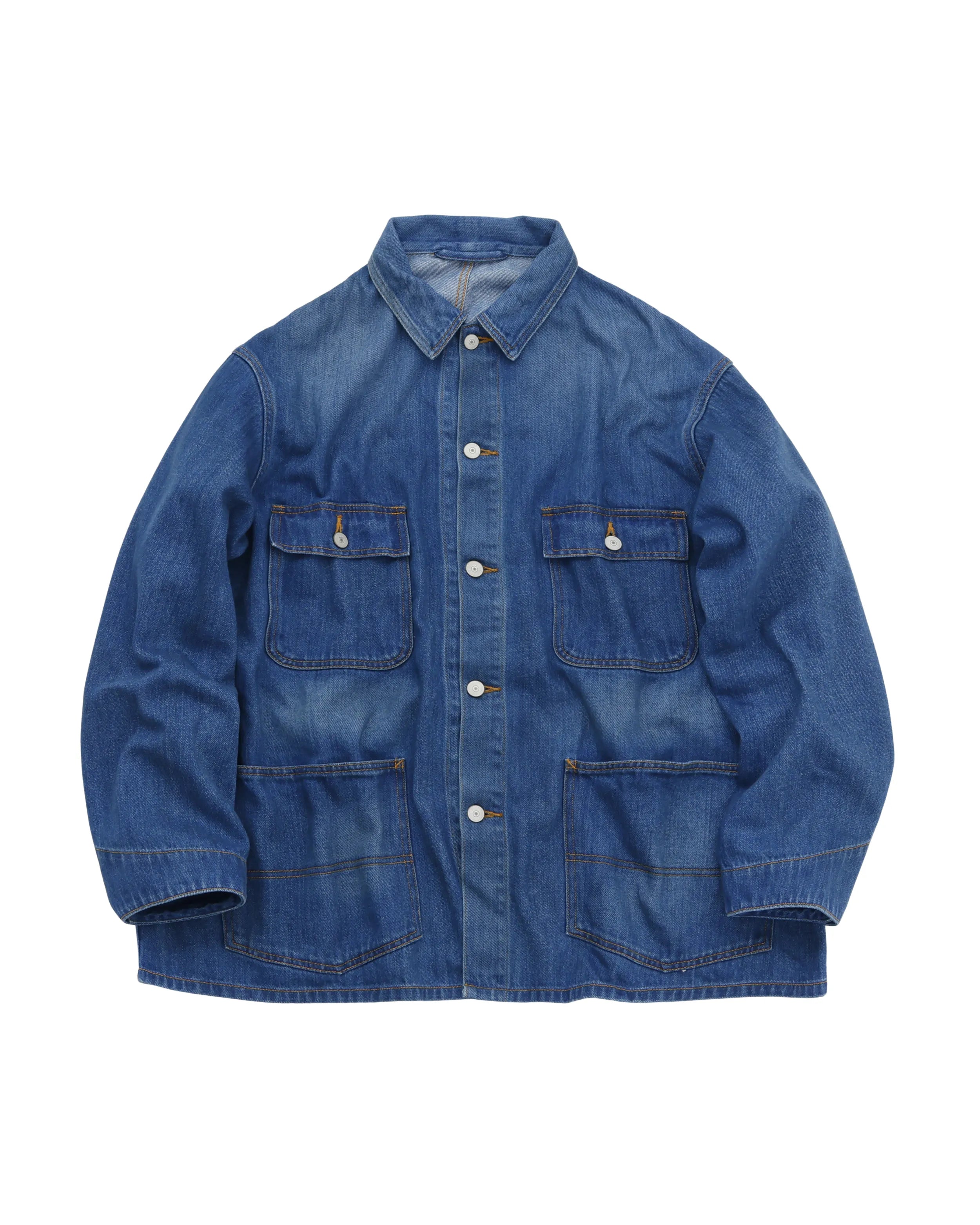 激レア 20-30s Vintage Blue Denim Coverall Denim Coverall / BLUE – Eanbe