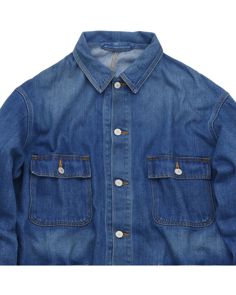 Denim Coverall / BLUE