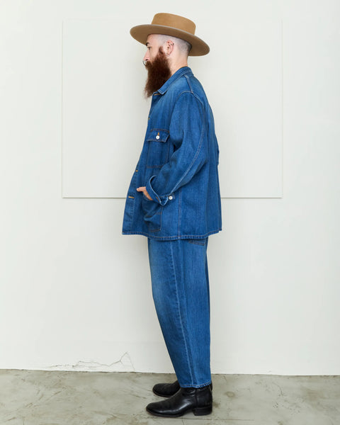 Denim Coverall / BLUE