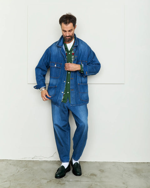 Denim Coverall / BLUE