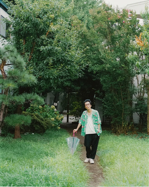 PEACH / MINT GREEN