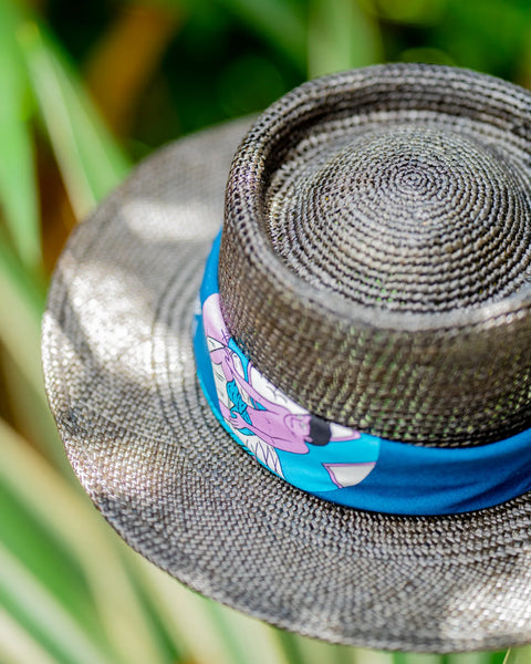 PANAMA HAT (THE PORK PIE×Eanbe) / BLACK