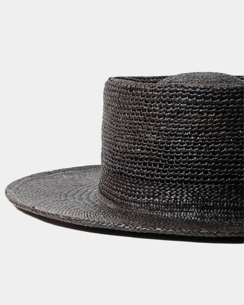 PANAMA HAT (THE PORK PIE×Eanbe) / BLACK