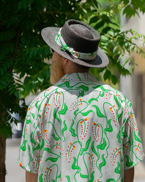 PANAMA HAT (THE PORK PIE×Eanbe) / BLACK