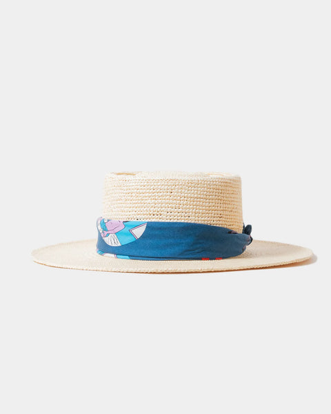 PANAMA HAT (THE PORK PIE×Eanbe) / IVORY
