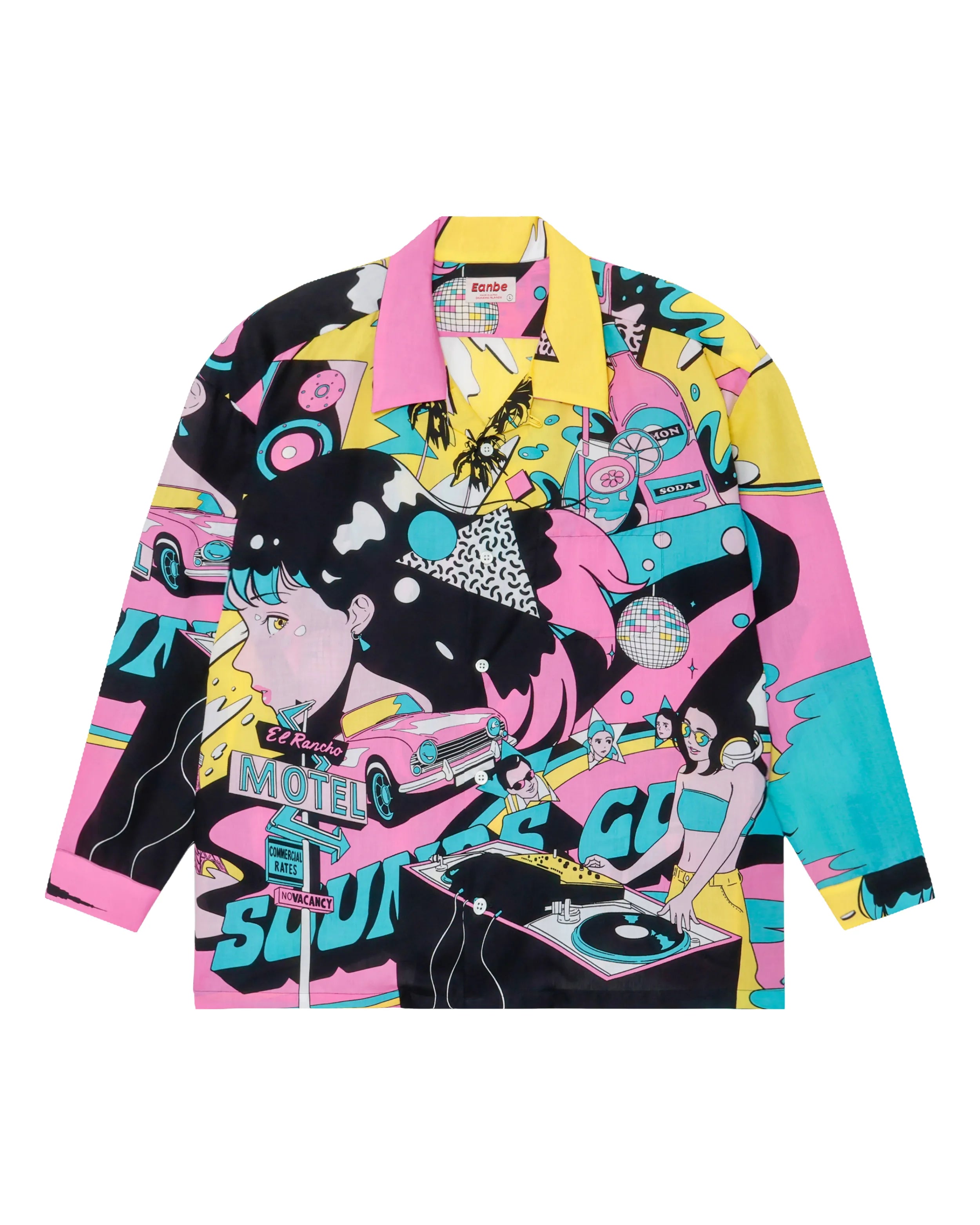 南国リゾート倶楽部 L/S SHIRT – Eanbe 南国リゾート倶楽部 L/S SHIRT – Eanbe