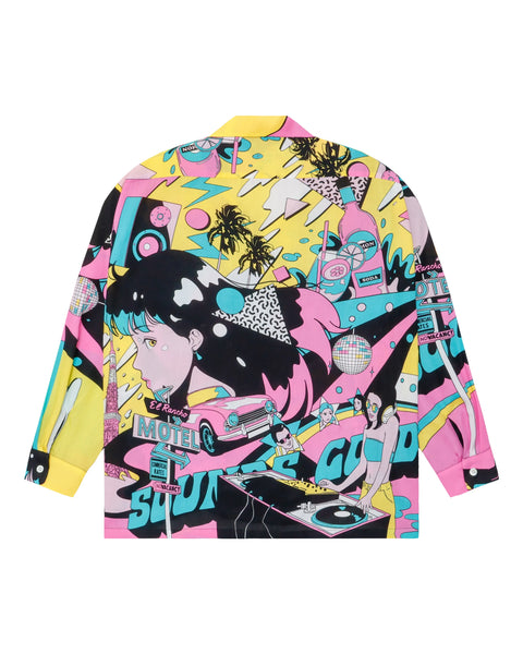 南国リゾート倶楽部 L/S SHIRT