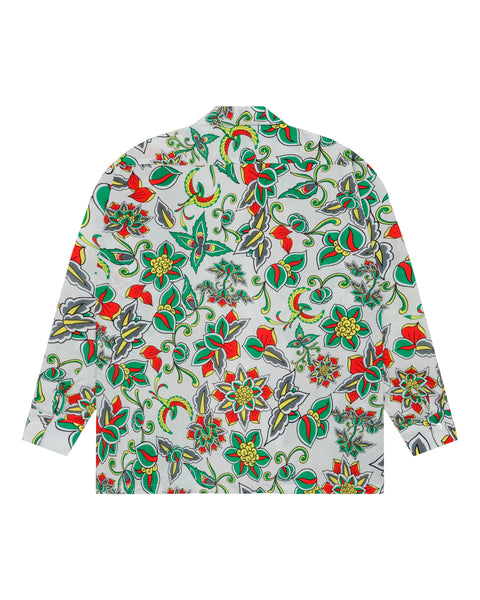 桃源花 L/S SHIRT / WHITE