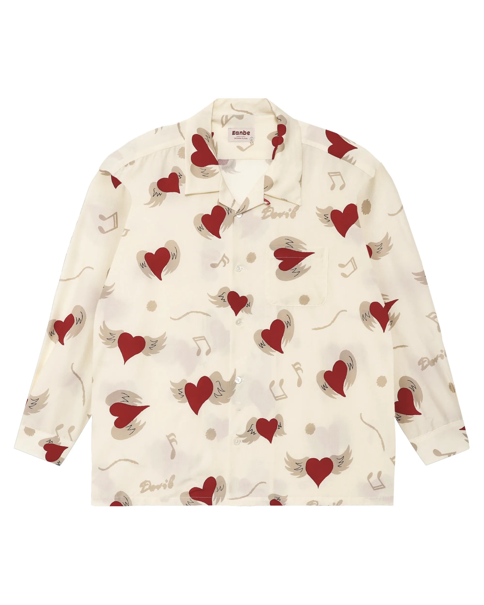 愛狂 L/S SHIRT / CREAM – Eanbe