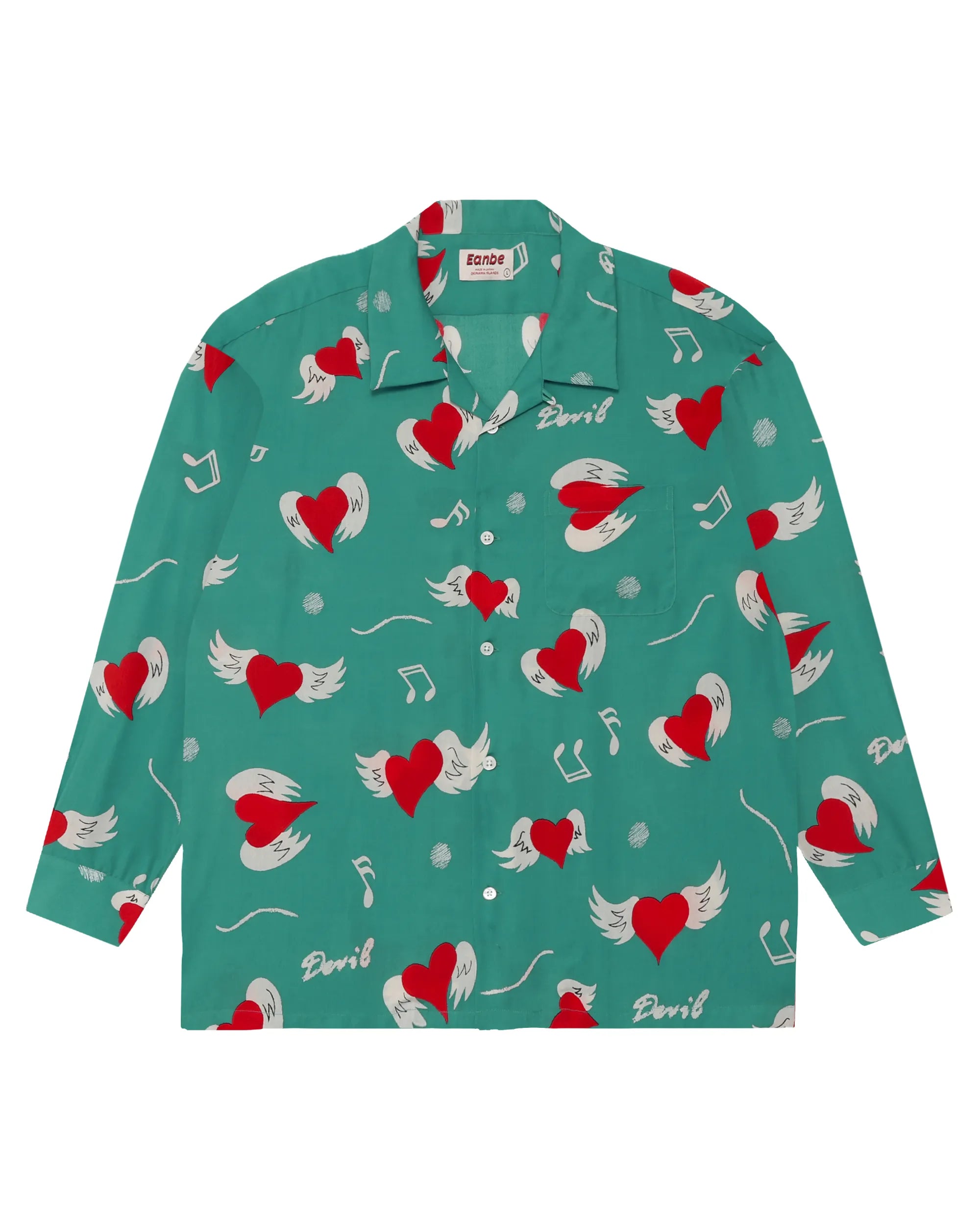 愛狂 L/S SHIRT / GREEN – Eanbe
