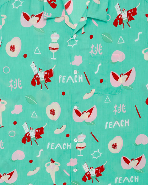 PEACH / MINT GREEN