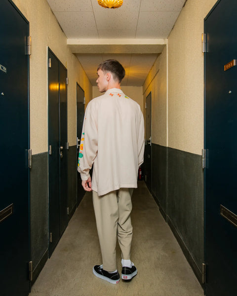 EL BORRACHO L/S SHIRT / BEIGE