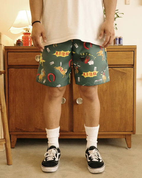 DARK HORSE SHORT PANTS / GREEN
