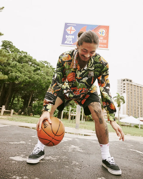 RYUKYU SLOTHERS L/S SHIRT