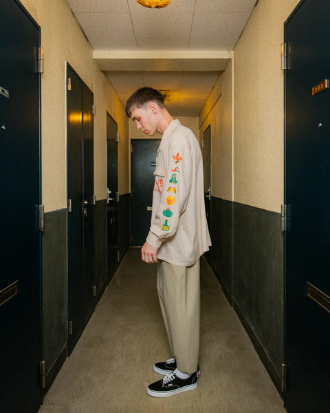 EL BORRACHO L/S SHIRT / BEIGE