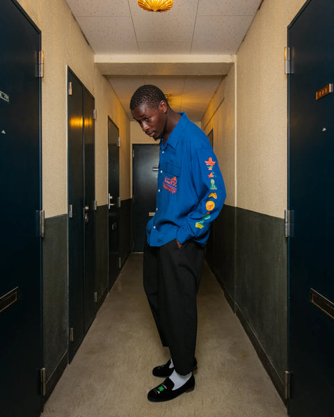 EL BORRACHO L/S SHIRT / NAVY