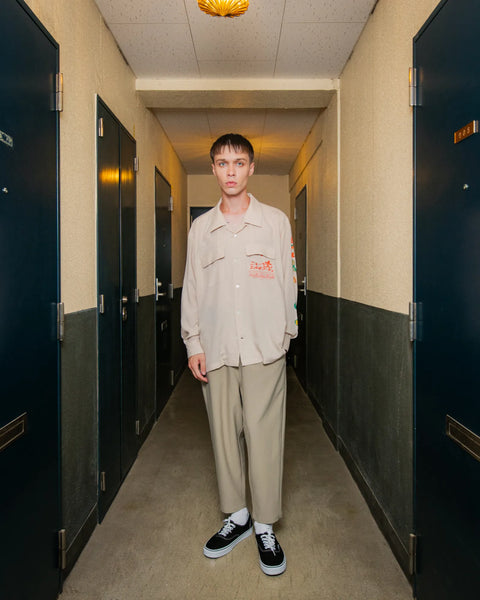 EL BORRACHO L/S SHIRT / BEIGE