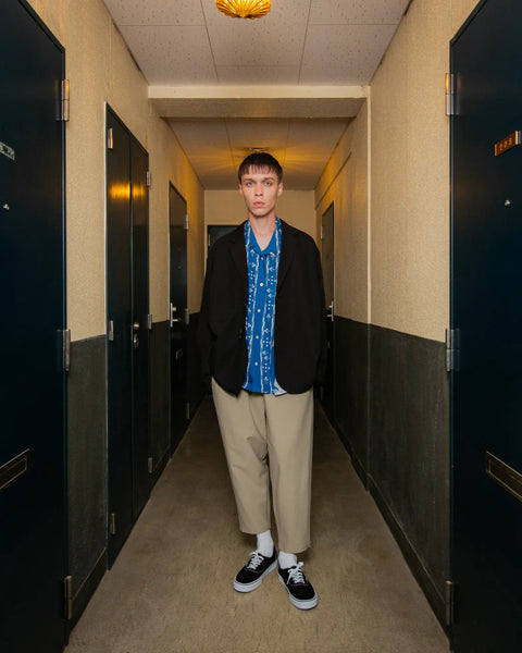 WATARIDORI L/S SHIRT / BLUE