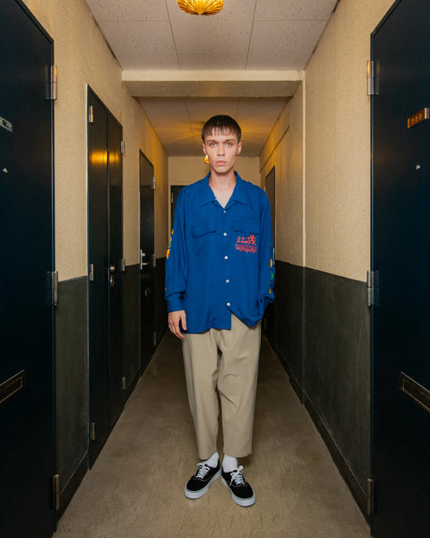EL BORRACHO L/S SHIRT / NAVY