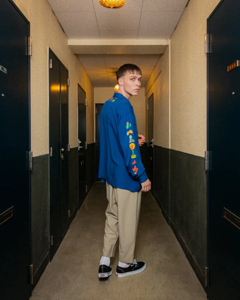 EL BORRACHO L/S SHIRT / NAVY
