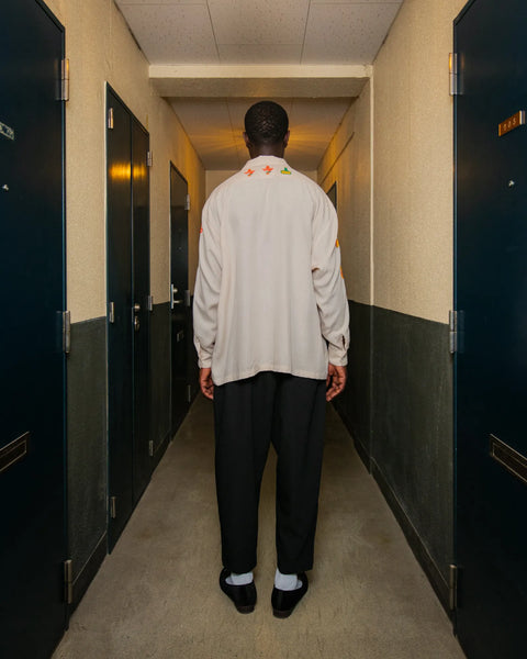 EL BORRACHO L/S SHIRT / BEIGE
