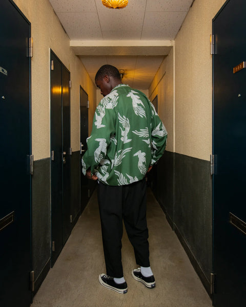 WATARIDORI L/S Shirt / Green