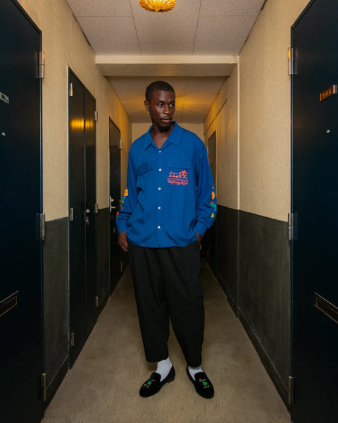 EL BORRACHO L/S SHIRT / NAVY