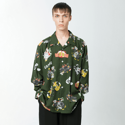 DRUNKEN / L/S Shirt