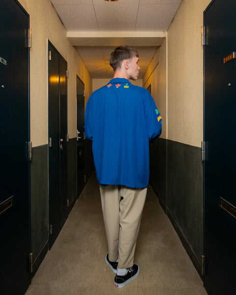 EL BORRACHO L/S SHIRT / NAVY