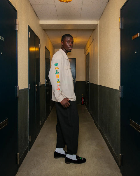 EL BORRACHO L/S SHIRT / BEIGE
