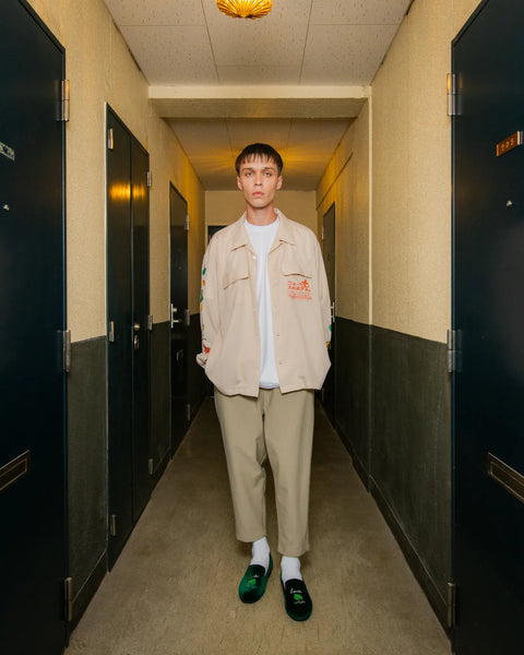 EL BORRACHO L/S SHIRT / BEIGE