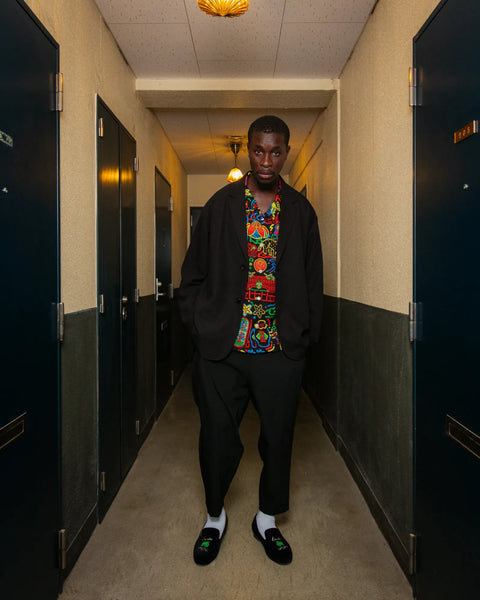 LOOSE BOY JACKET / Black
