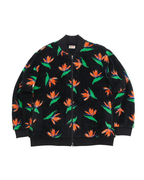 Aloha Fleece JACKET / 極楽鳥花