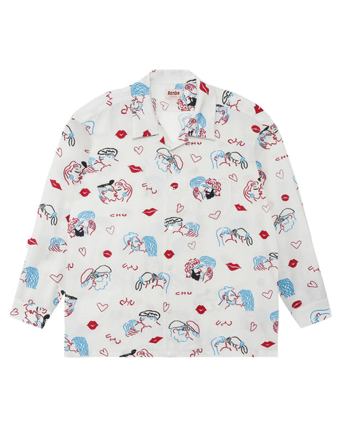 CHU L/S SHIRT / WHITE
