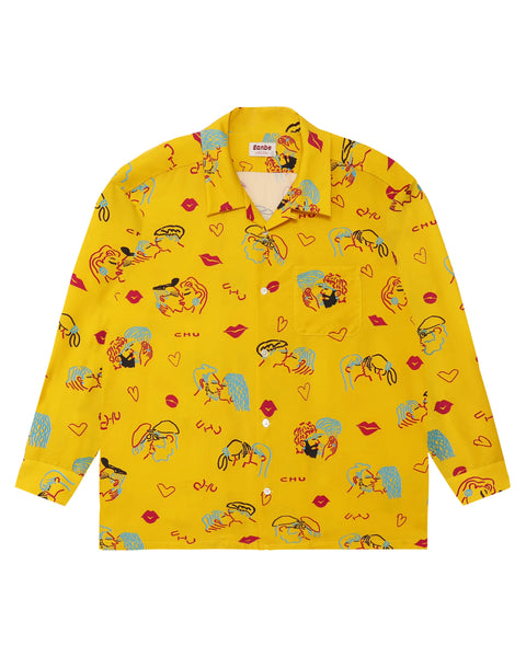 CHU L/S SHIRT / MUSTARD
