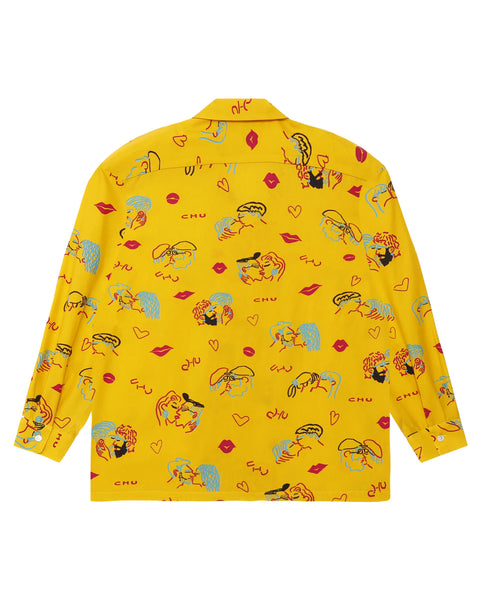 CHU L/S SHIRT / MUSTARD