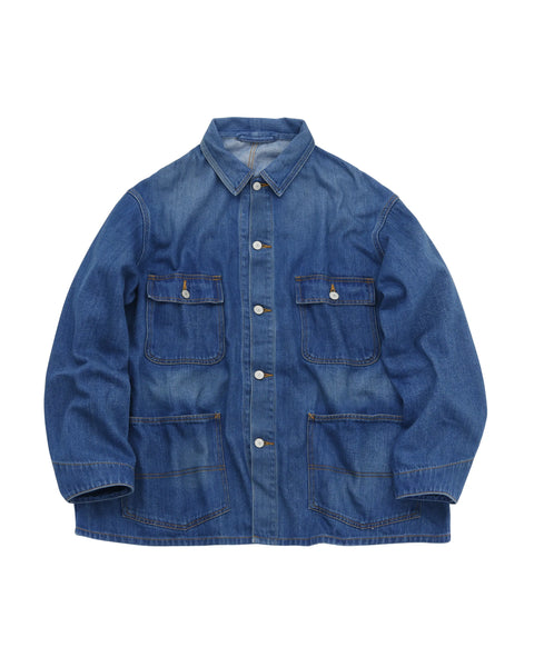Denim Coverall / BLUE