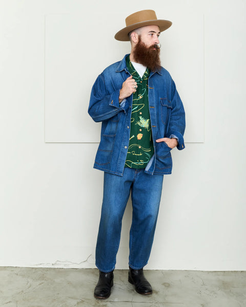 Denim Coverall / BLUE