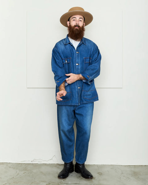 Denim Coverall / BLUE