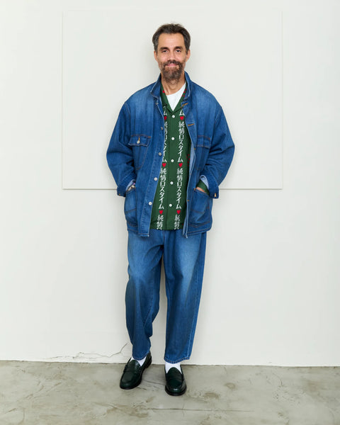 Denim Coverall / BLUE – Eanbe Denim Coverall / BLUE – Eanbe