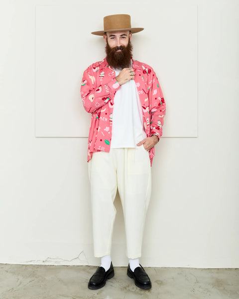 PEACH L/S SHIRT / PINK
