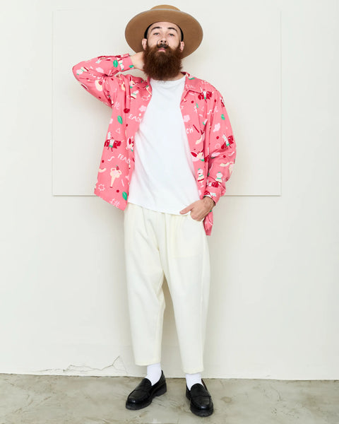 PEACH L/S SHIRT / PINK
