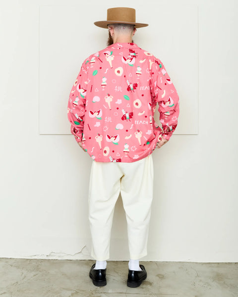 PEACH L/S SHIRT / PINK