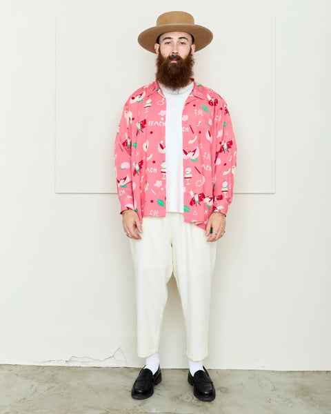 PEACH L/S SHIRT / PINK
