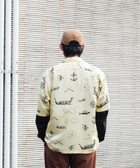 Eanbe 長袖 黒 ロゴＴシャツ ルック画像