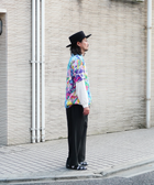 Eanbe 長袖 白 ロゴＴシャツ ルック画像