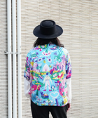 Eanbe 長袖 白 ロゴＴシャツ ルック画像