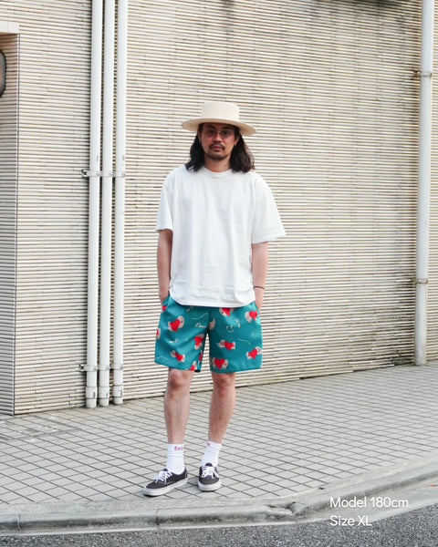 Eanbe 半袖 白 ロゴＴシャツ ルック画像